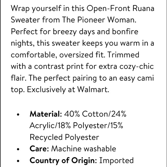 Open-Front Ruana Sweater - Picture 10 of 15